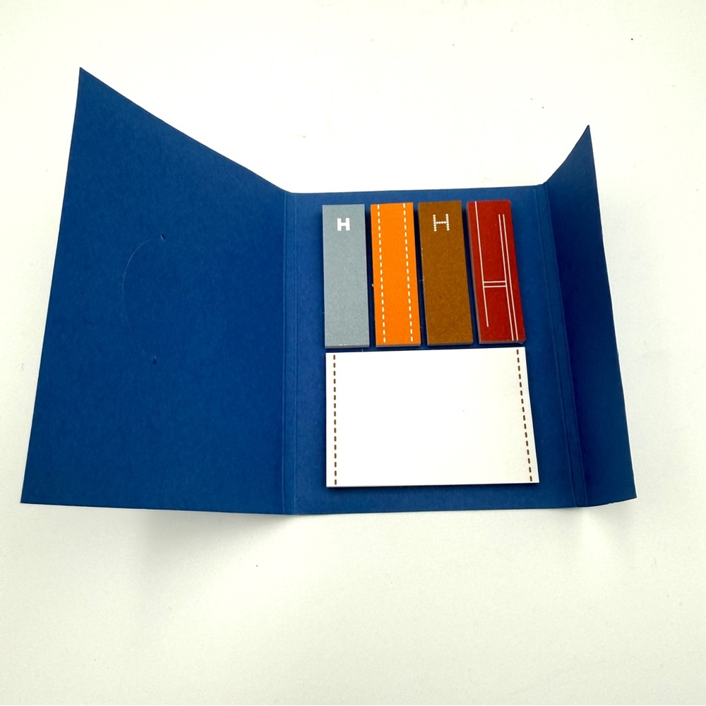Authentic Hermés Sticky Notes Post It Notes 5 Types Unused